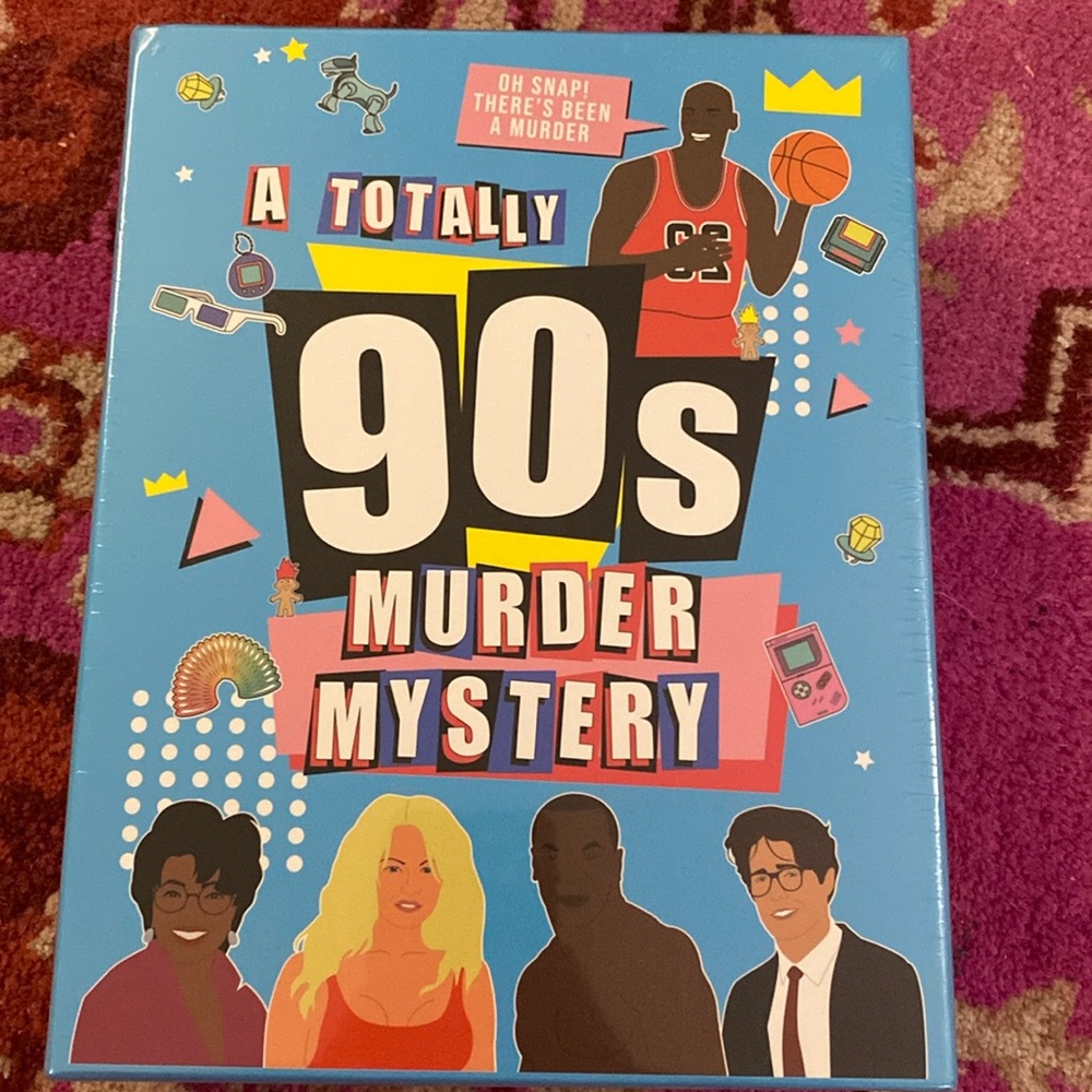 Totally 90’s Murder Mystery Board Game 5-12 Players